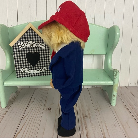 ❌SOLD❌MAGA Trump Gnome Doll Handmade America Patriotic Home Decor - Picture 6 of 12